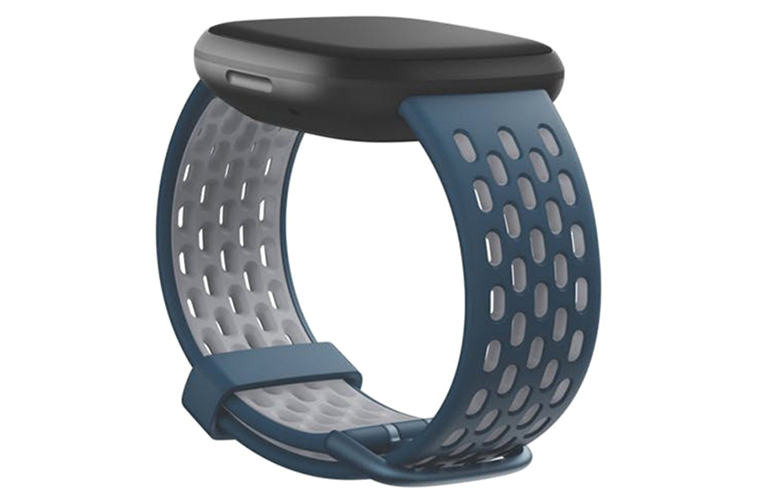 Fitbit Sense & Versa 3 Sport Band | Sapphire / Fog Grey | Large-2