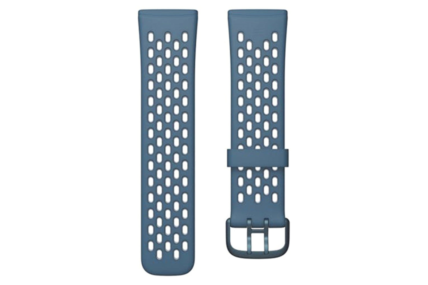 Fitbit Sense & Versa 3 Sport Band | Sapphire / Fog Grey | Large-3