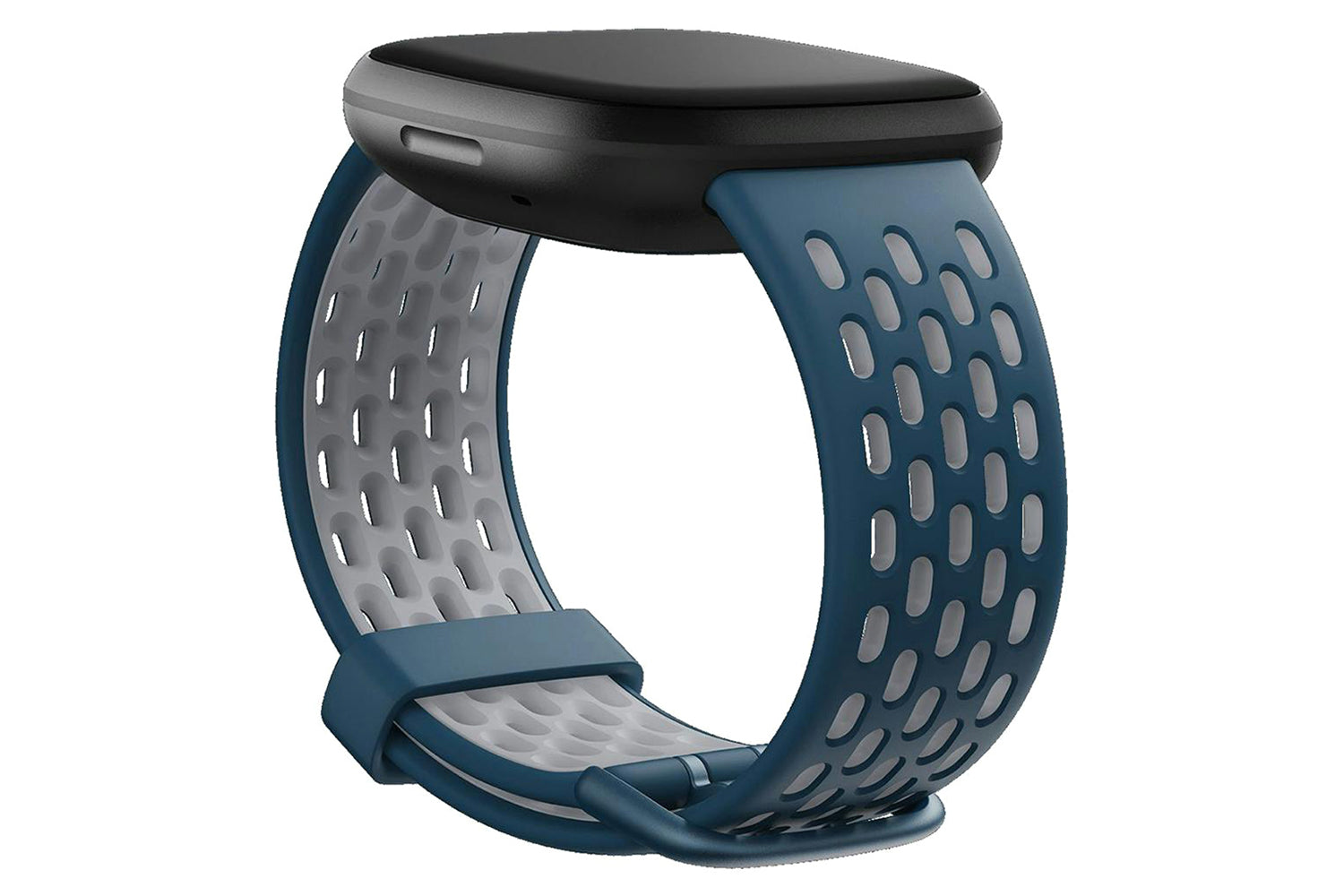 Fitbit Sense & Versa 3 Sport Band | Sapphire / Fog Grey | Small-3