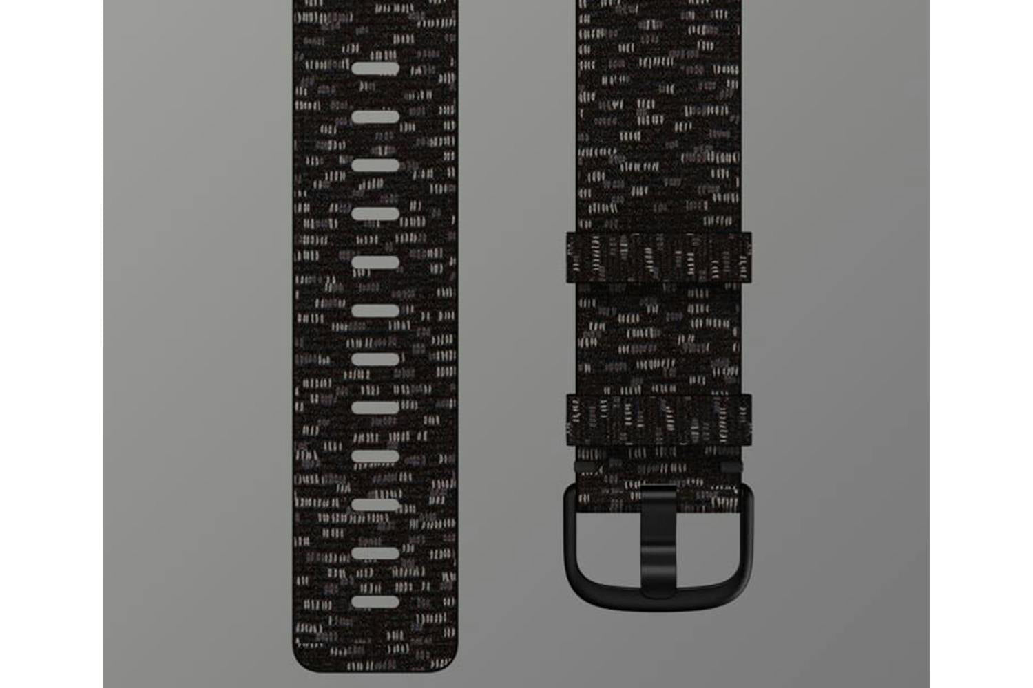 Fitbit Sense & Versa 3 Woven Band | Charcoal | Large-4