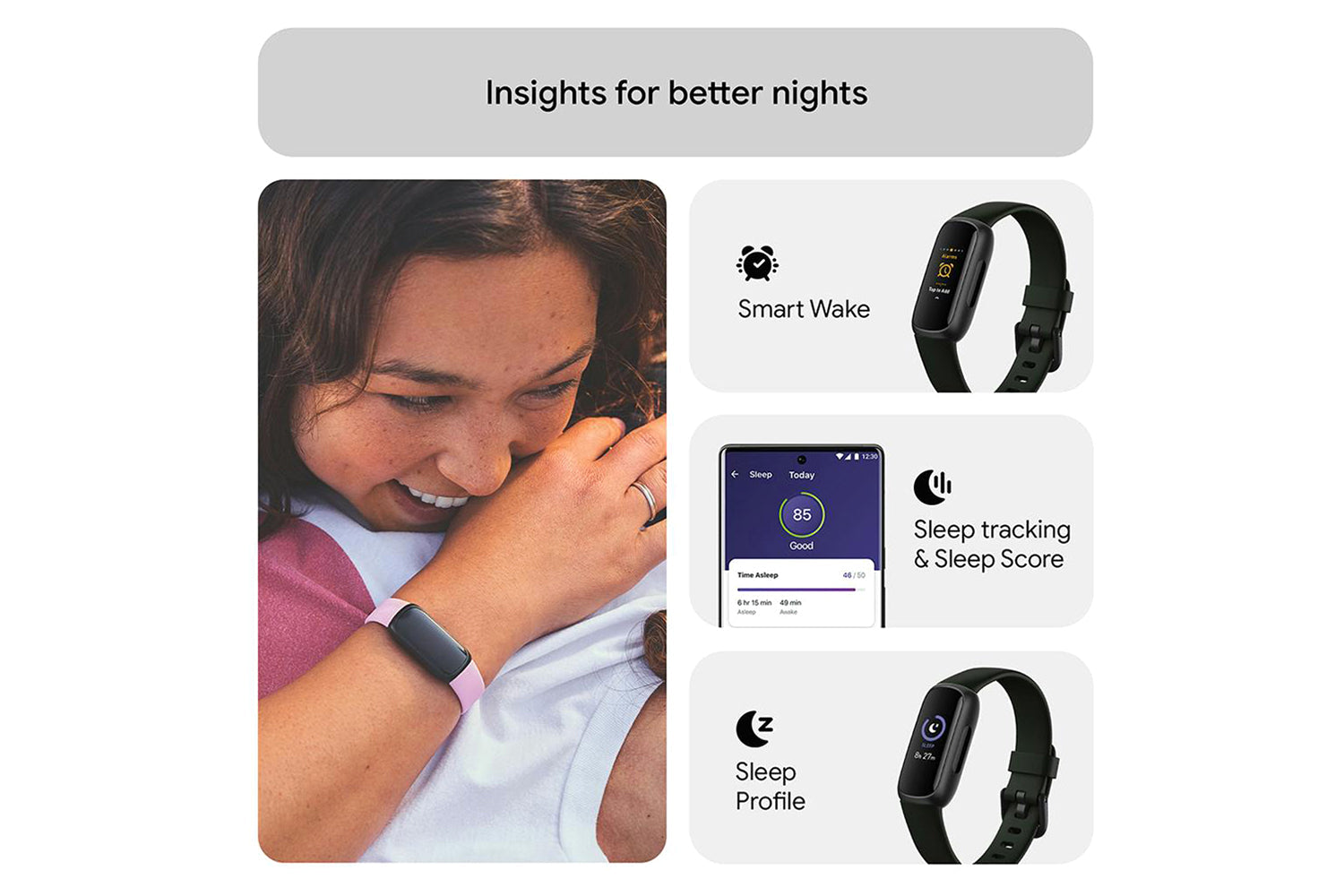 Fitbit Inspire 3 Fitness Tracker | Midnight Zen-2