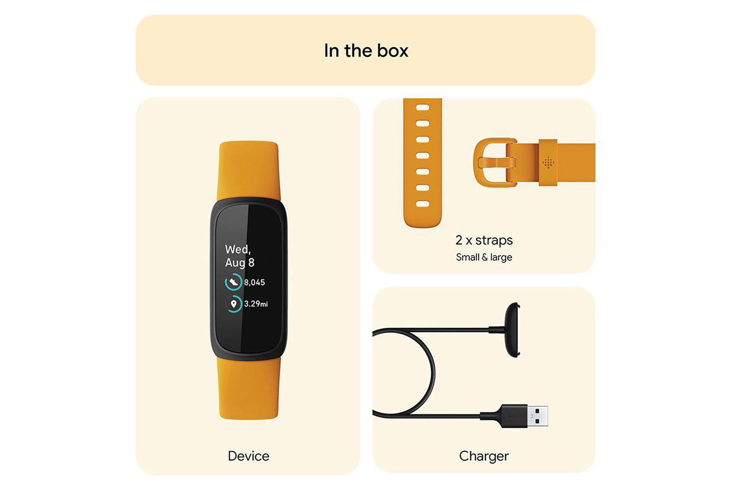 Fitbit Inspire 3 Fitness Tracker | Morning Glow-8