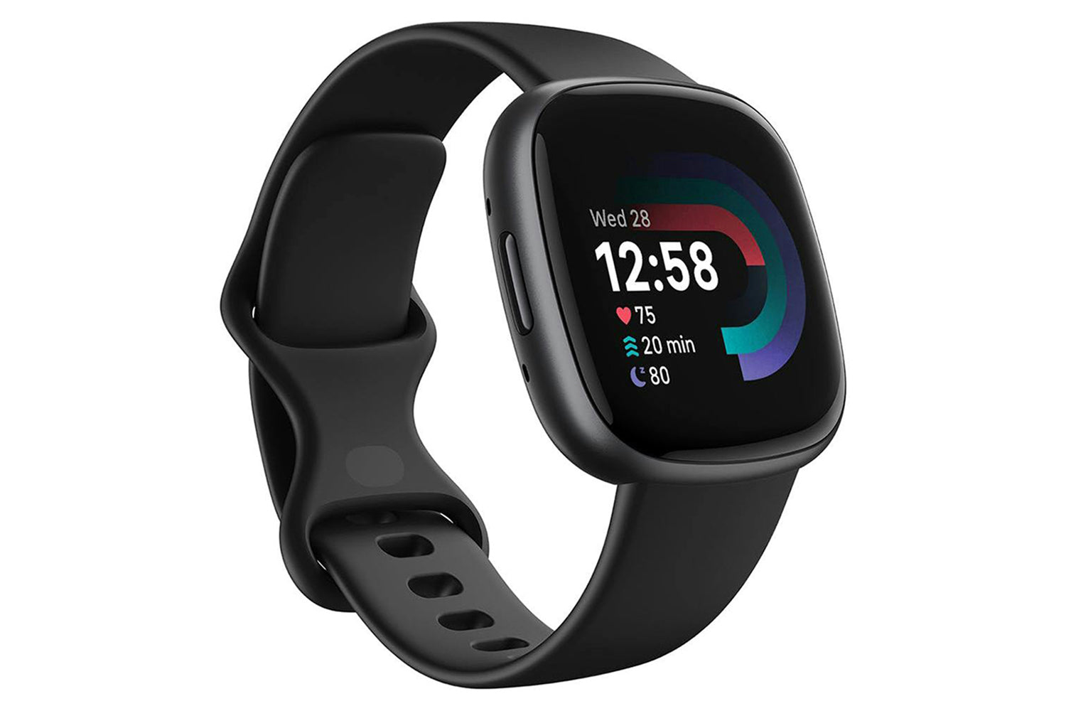 Fitbit Versa 4 Smartwatch | Black & Graphite