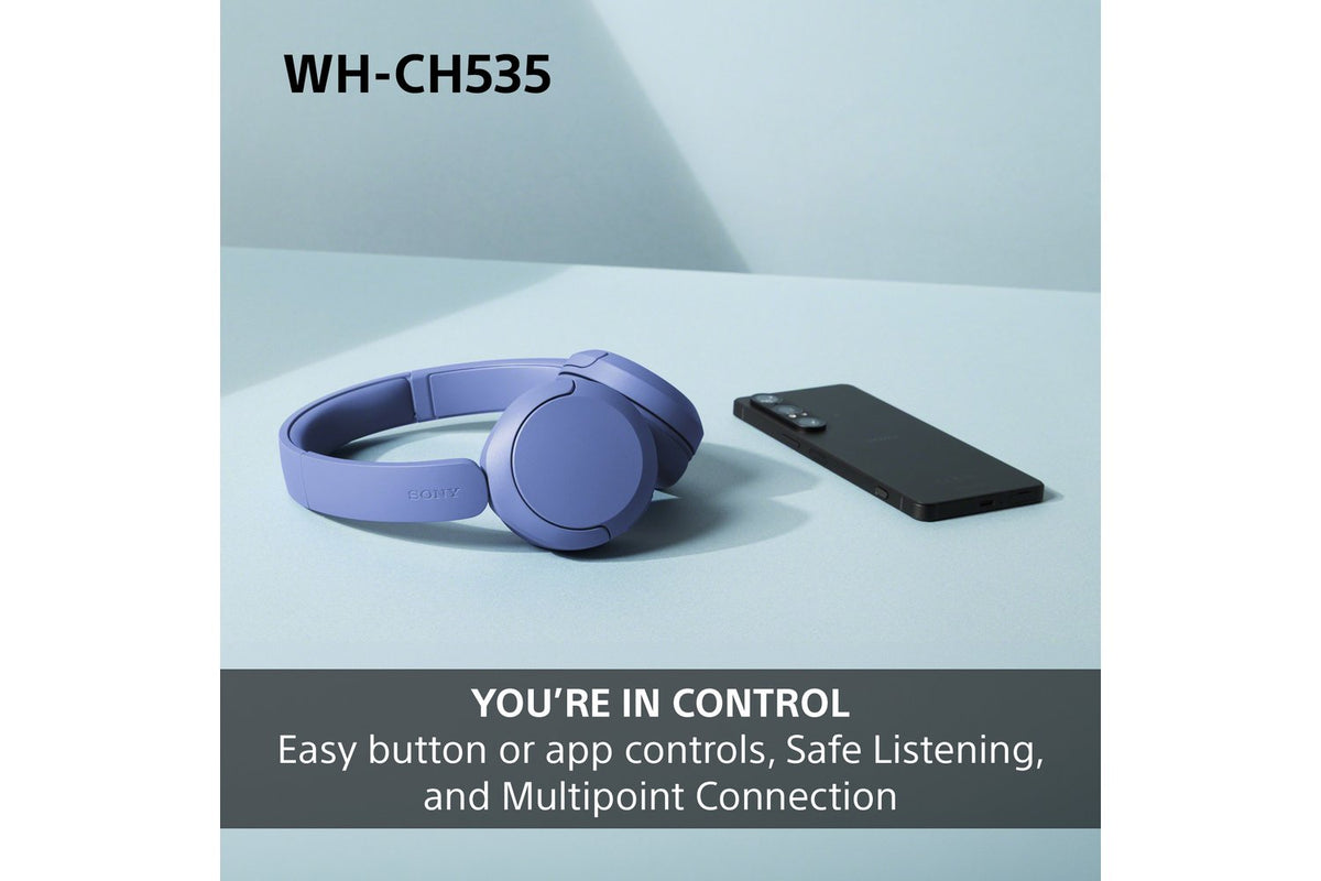 Sony WH-CH535 Wireless Bluetooth Headphones | Black-7