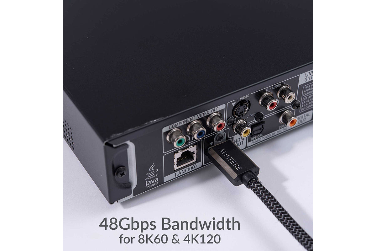 Austere VII Series 8K Premium Ultra High Speed HDMI Cable | 2.5m-4