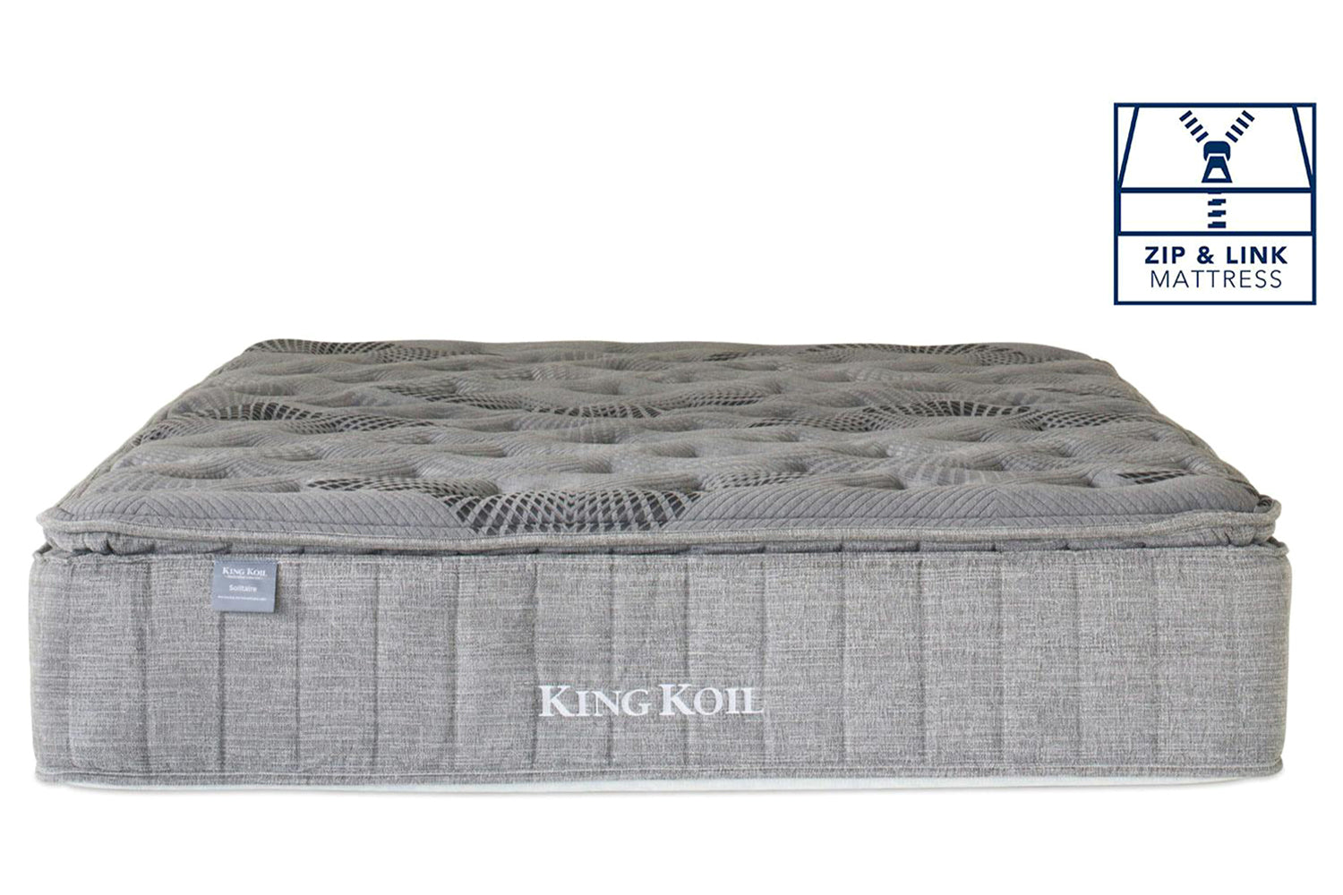 King Koil | Solitaire Motion Mattress | Super King Zip & Link | 6ft
