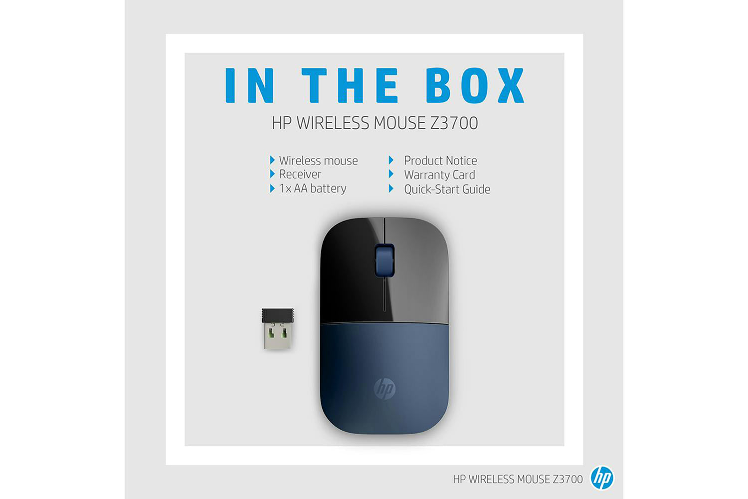 HP Z3700 Wireless Mouse | Blue-4