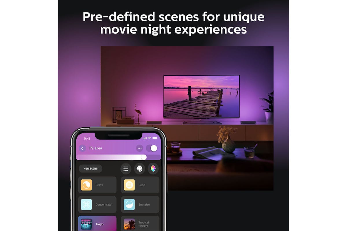 Philips Hue Play Light Bar | Black | Double Pack-12