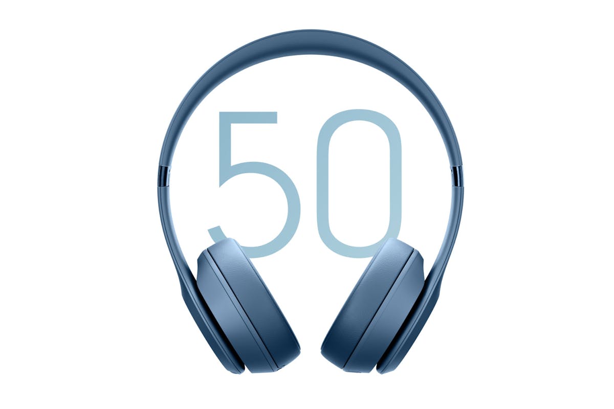 Beats Solo 4 On-Ear Wireless Headphones | Slate Blue-3