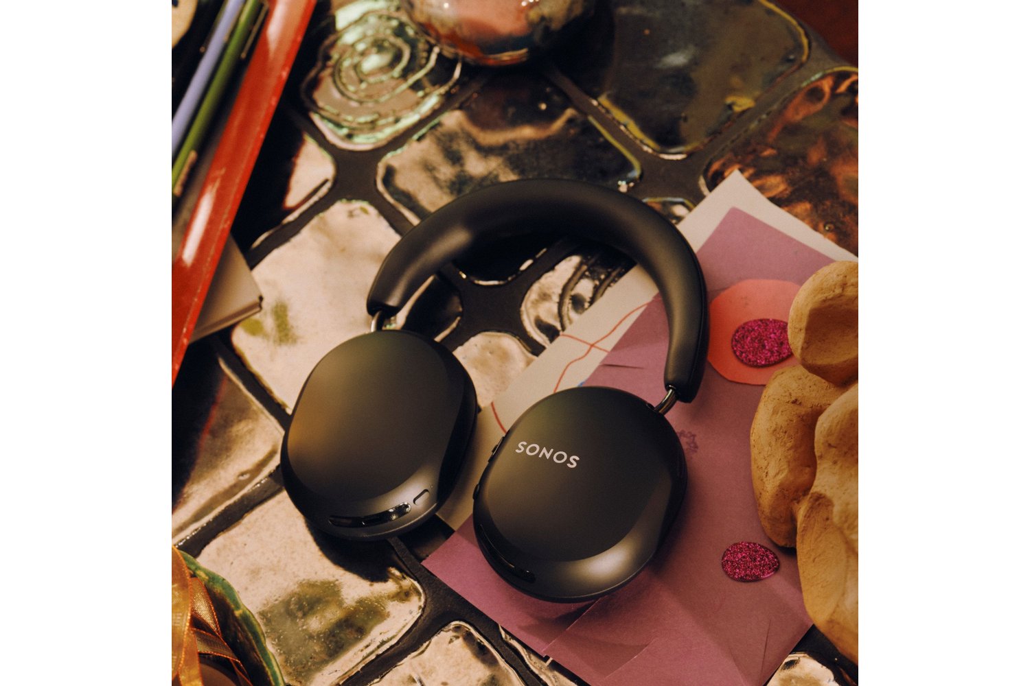 Sonos Ace Ultra Over-Ear Wireless Active Noise Cancelling Headphones | Black-8