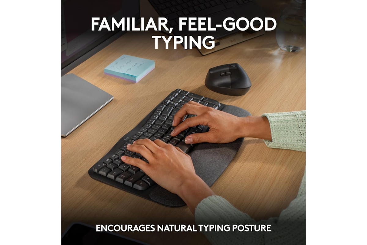 Logitech Wave Keys Wireless Keyboard | Graphite-4