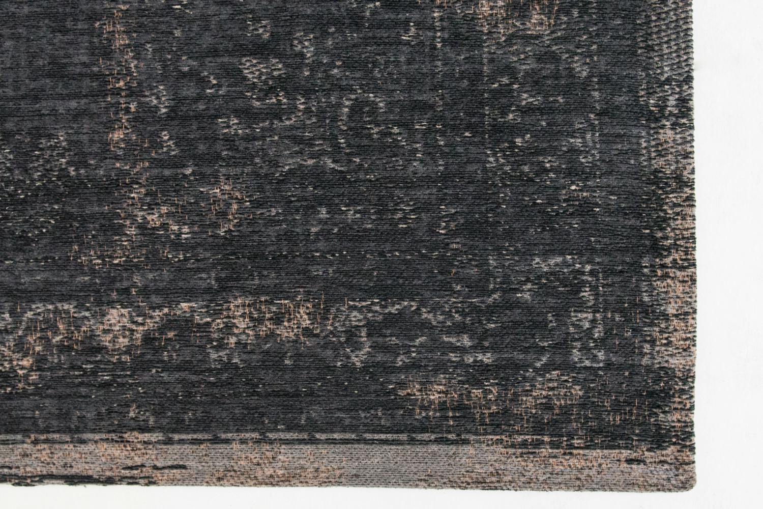 Louis De Poortere | Medallion Eco Rug | Mineral Black | 140 x 200 cm-3