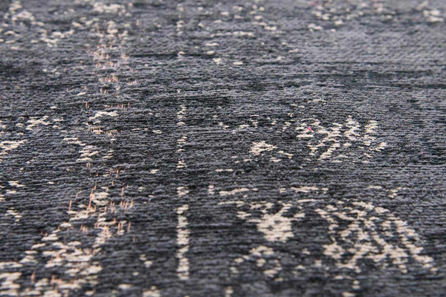 Louis De Poortere | Medallion Eco Rug | Mineral Black | 140 x 200 cm-6