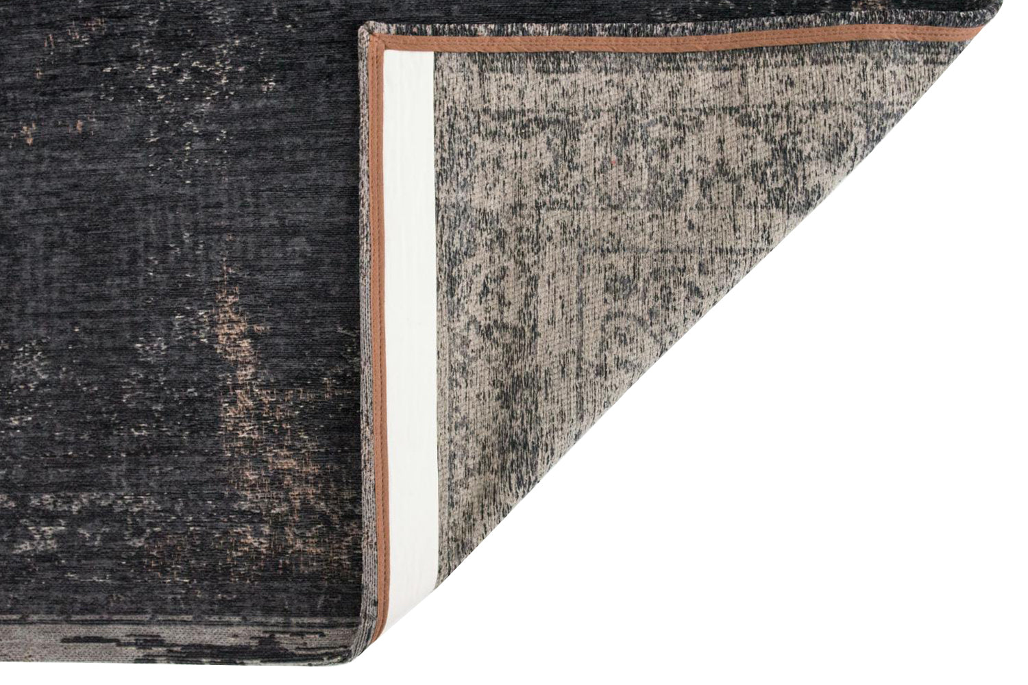Louis De Poortere | Medallion Eco Rug | Mineral Black | 140 x 200 cm-8