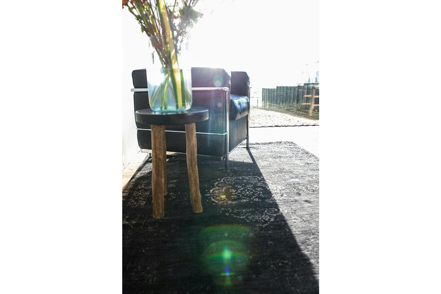 Louis De Poortere | Medallion Eco Rug | Mineral Black | 200 x 280 cm-5