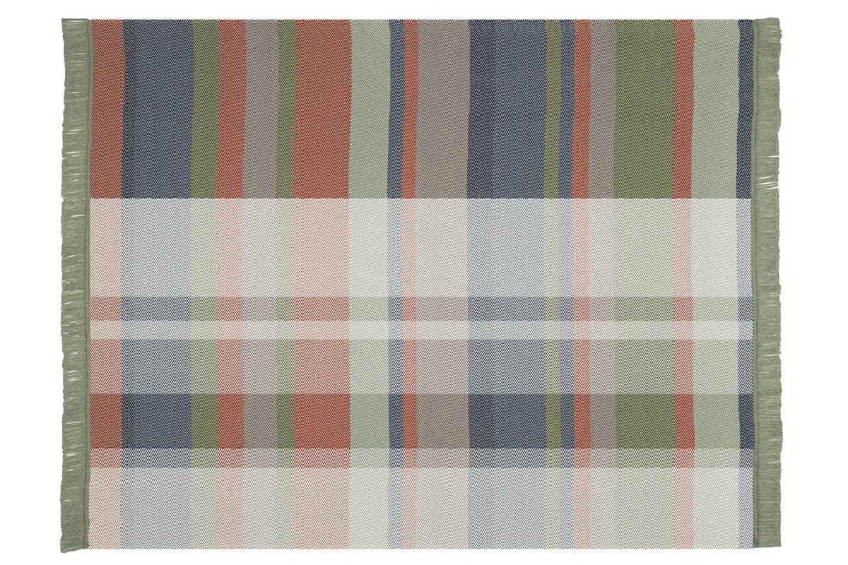 Panel Check Blanket | Multicolour | 140 x 180 cm-3