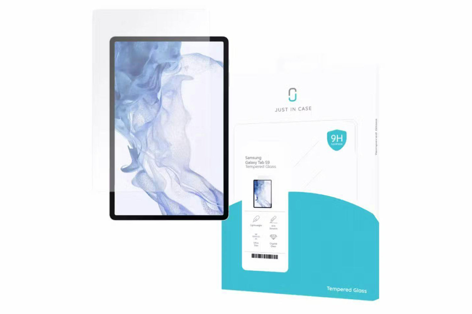 Just in Case Samsung Galaxy Tab S9 Screen Protector | Transparent-7