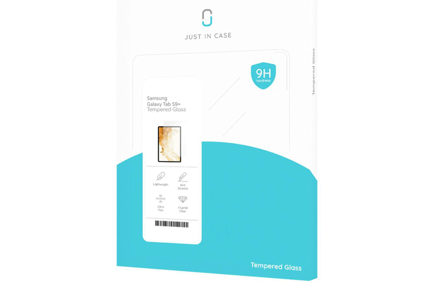 Just in Case Samsung Galaxy Tab S9 Plus Screen Protector | Transparent-5