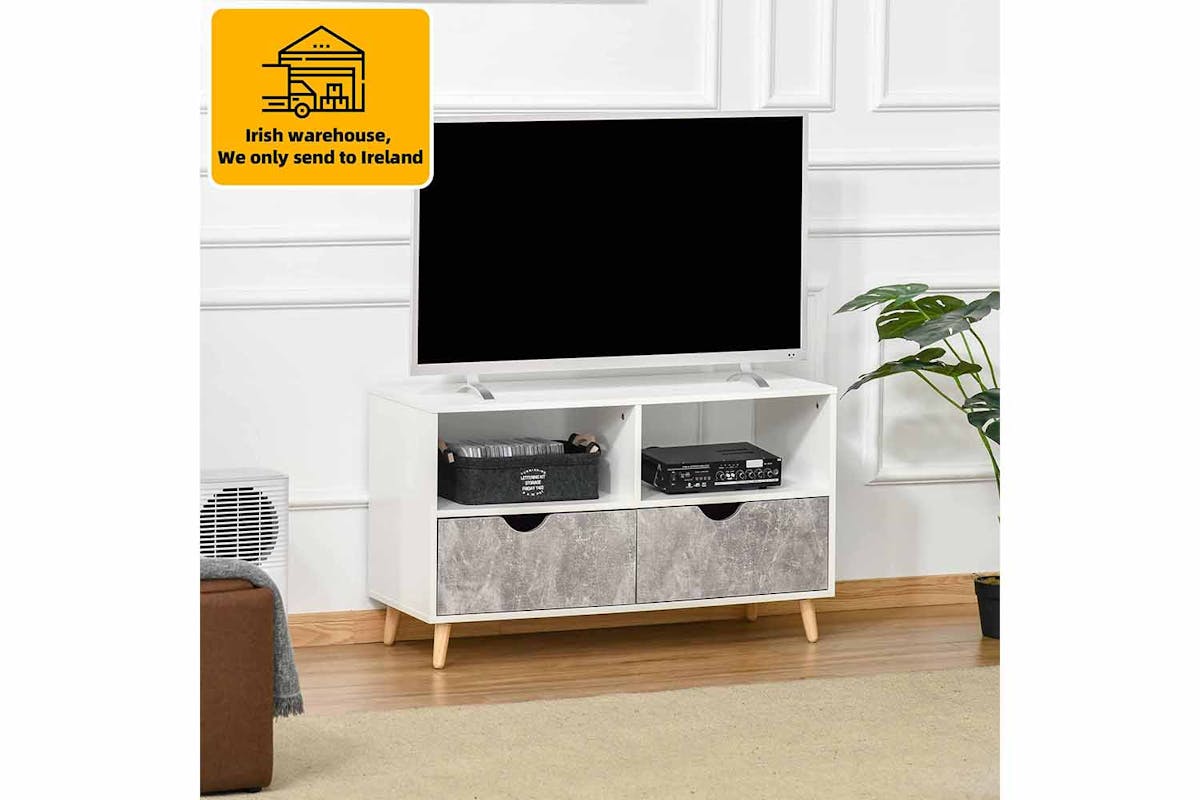 Homcom TV Unit Cabinet | Grey-2
