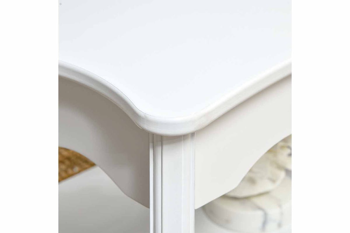 Homcom Coffee Table | White-5