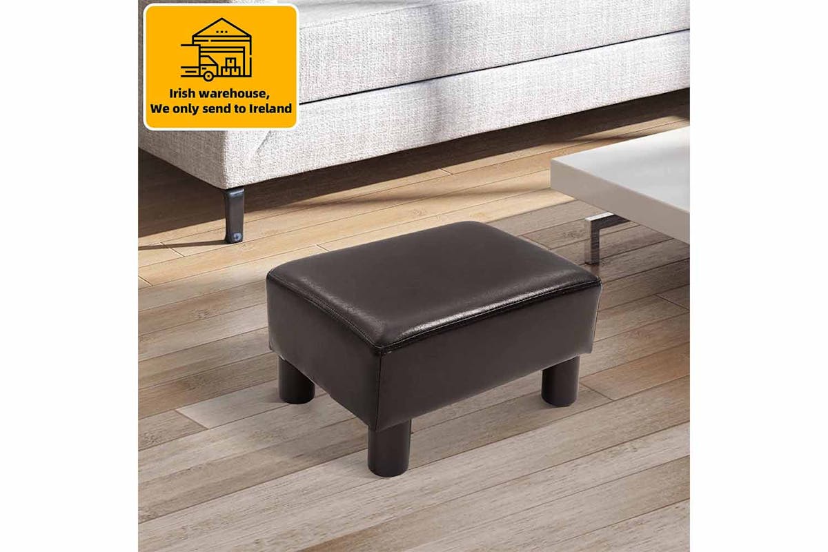 Homcom Footstool | Black-2