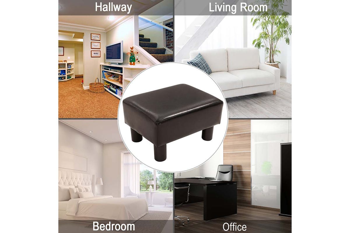 Homcom Footstool | Black-4
