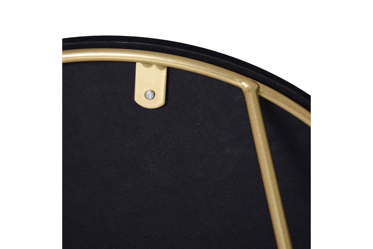 Homcom Lift-Top Side Table | Black/Gold-6