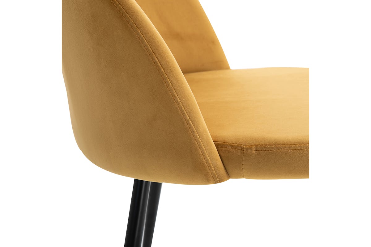 Homcom Dining Chairs | Camel | Set of 2-4