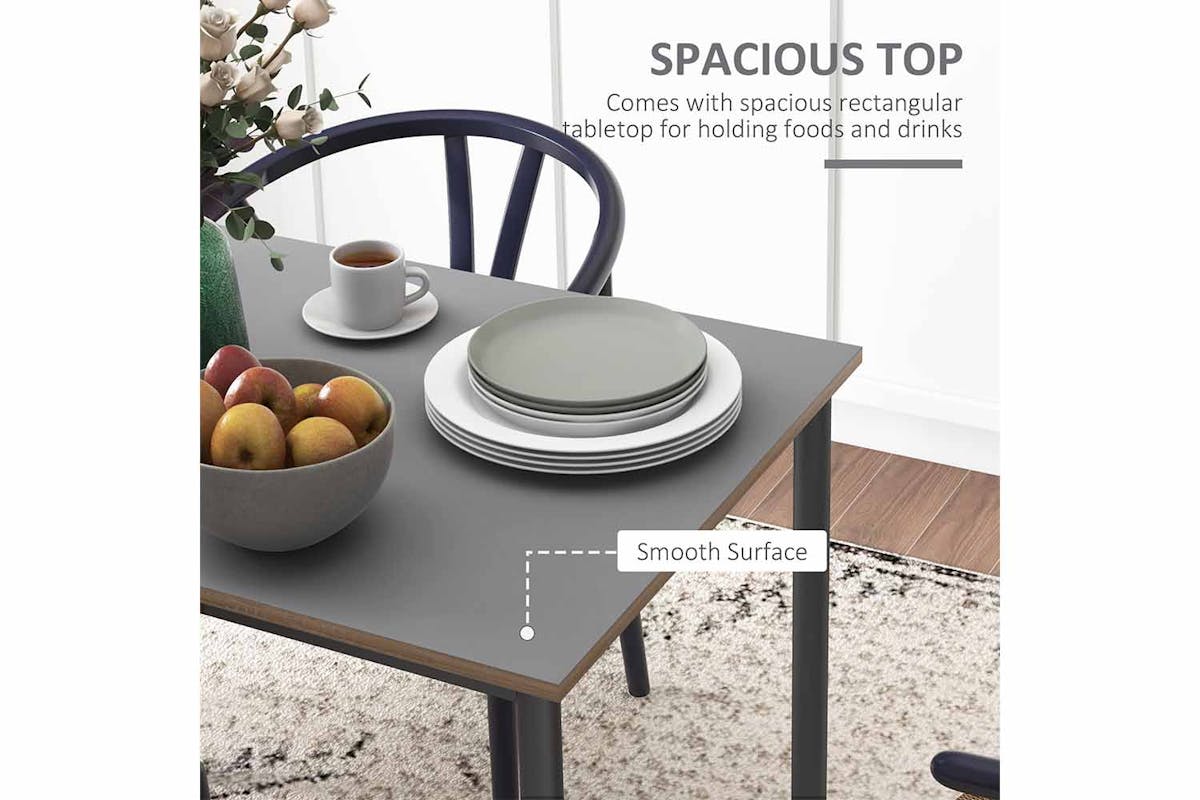 Homcom Dining Table | Grey-6
