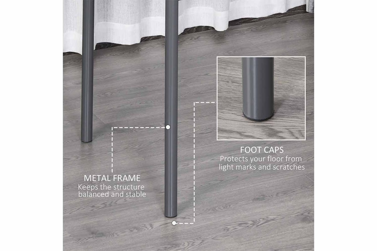 Homcom Dining Table | Grey-5