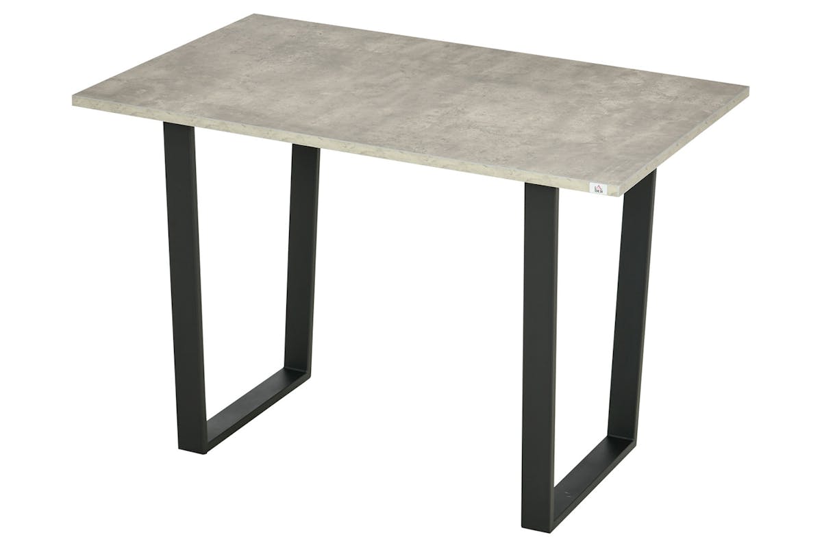Homcom Modern Dining Table | Light Grey