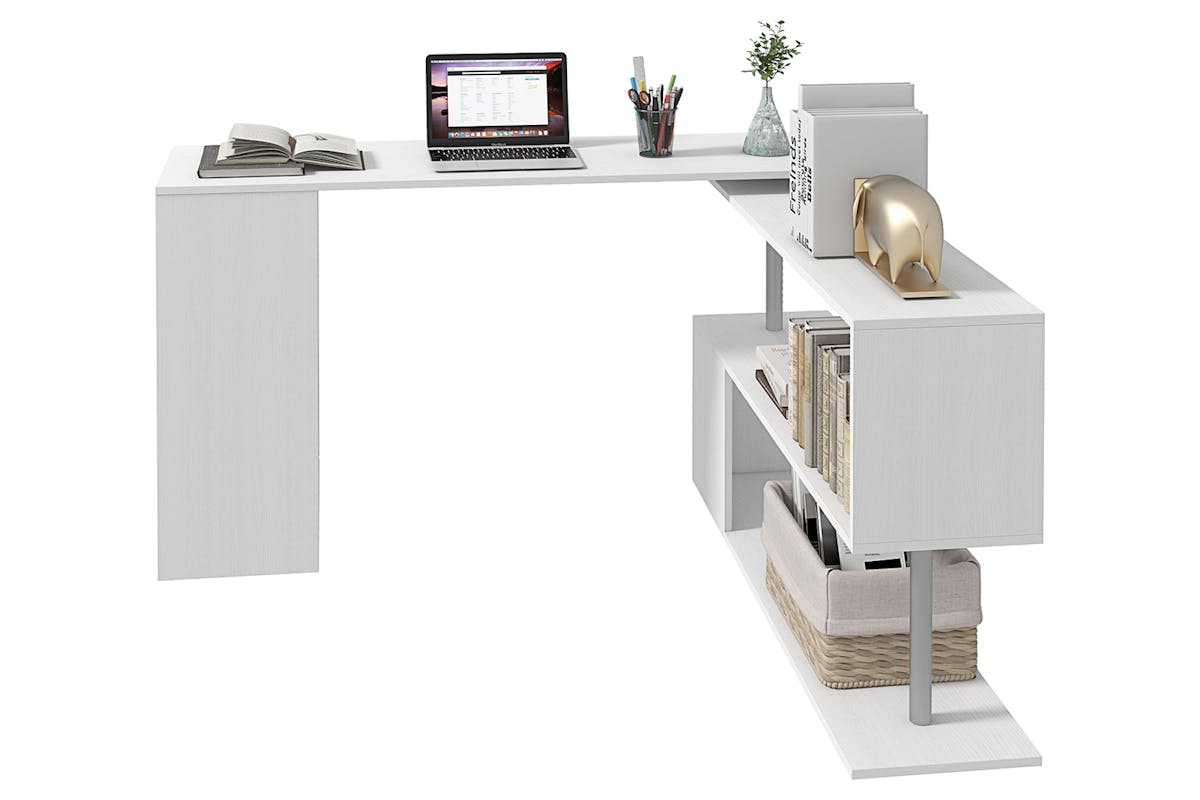 Homcom Home Office Computer Desk | White