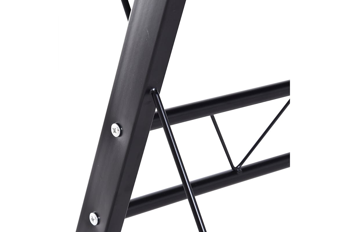 Homcom Home Office Computer Desk | Black-6
