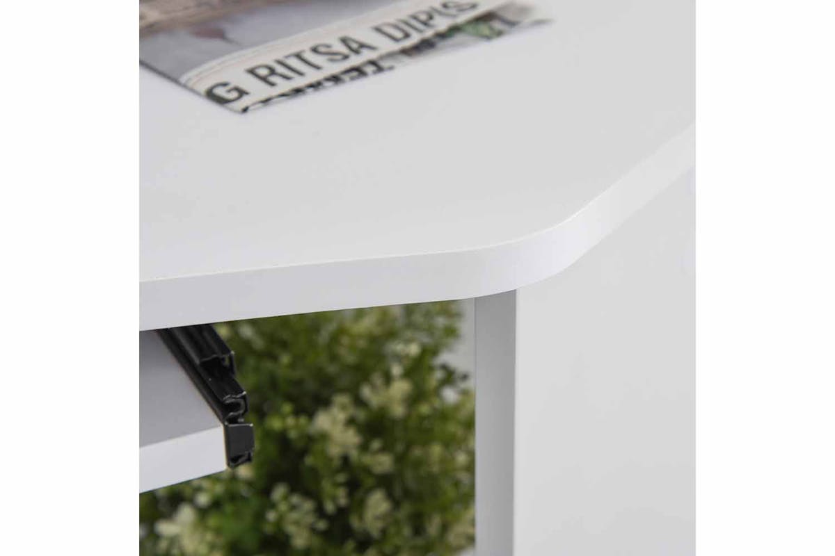 Homcom Home Office Computer Desk | White-5