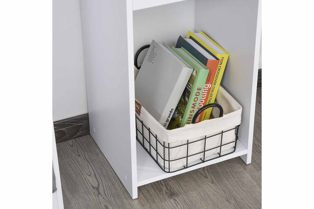 Homcom Home Office Computer Desk | White-6