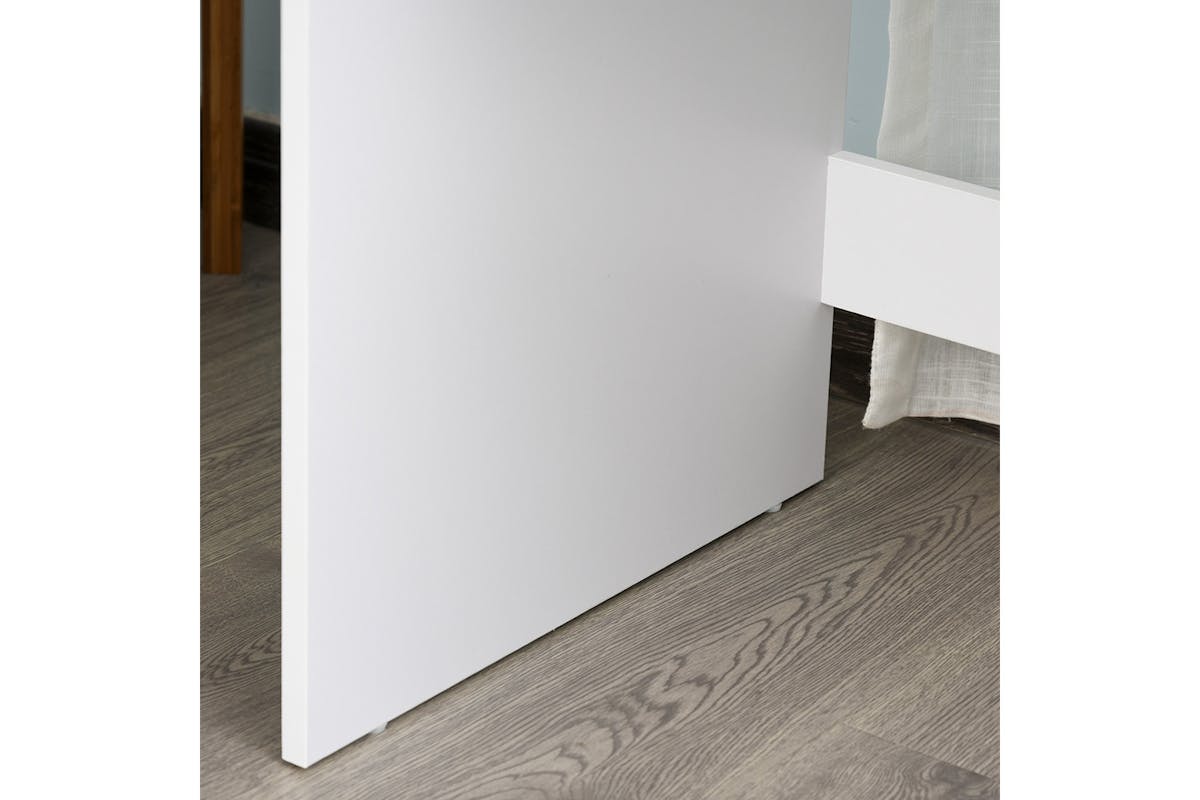 Homcom Office Desk with Drawer | White-7