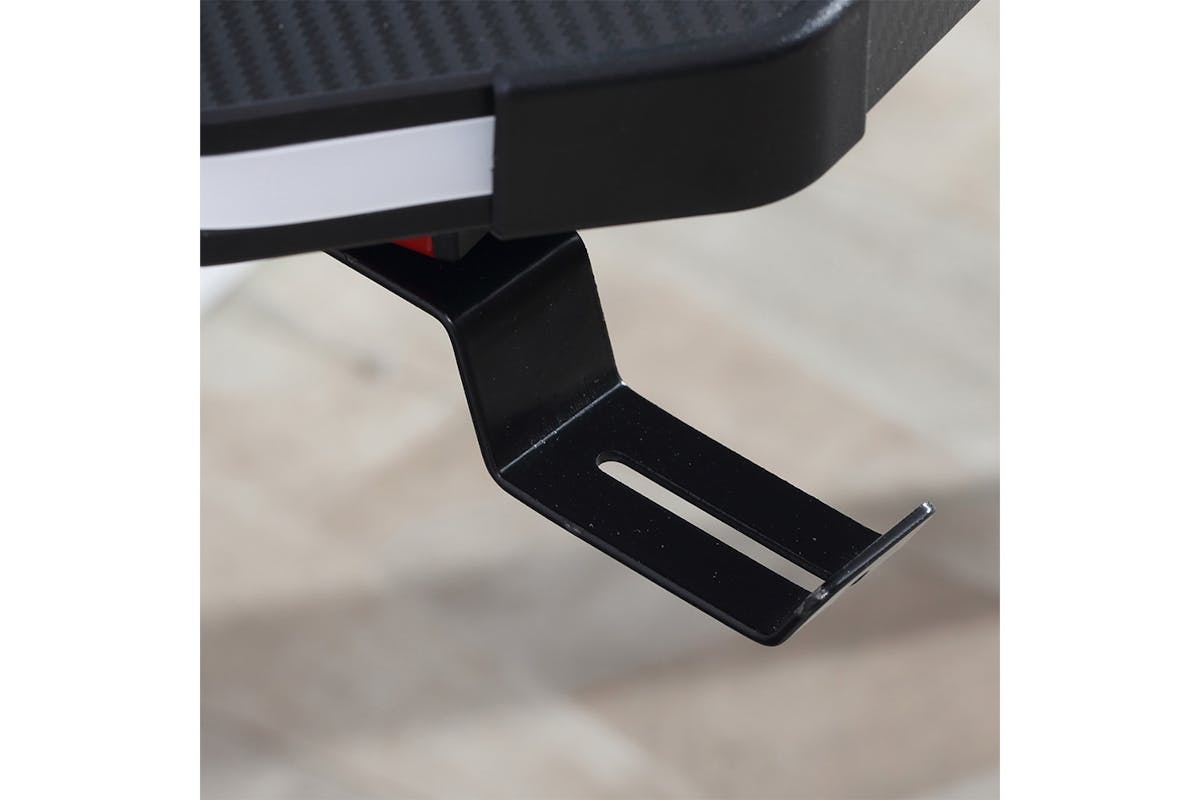 Homcom Computer and Gaming Desk | Black/Red-6