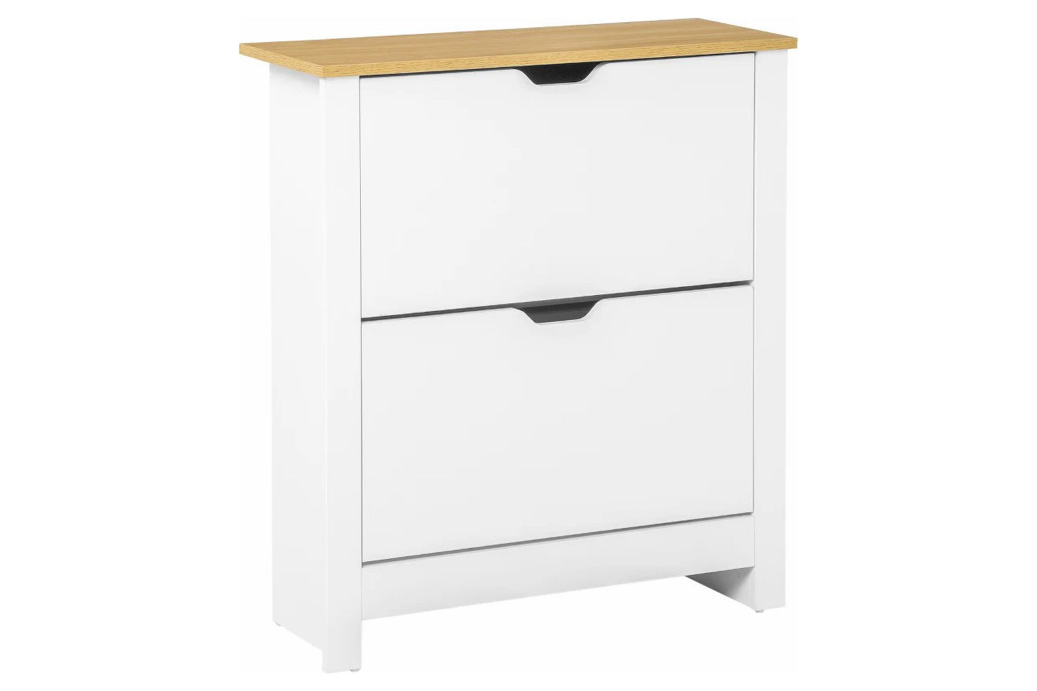 Homcom 12-Pair Shoe Storage Cabinet | White