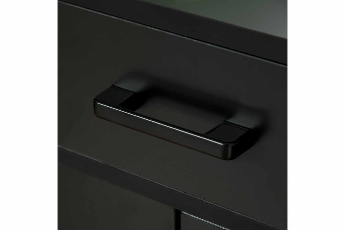Homcom 3 Doors Sideboard | Storage Cabinet | Black-6