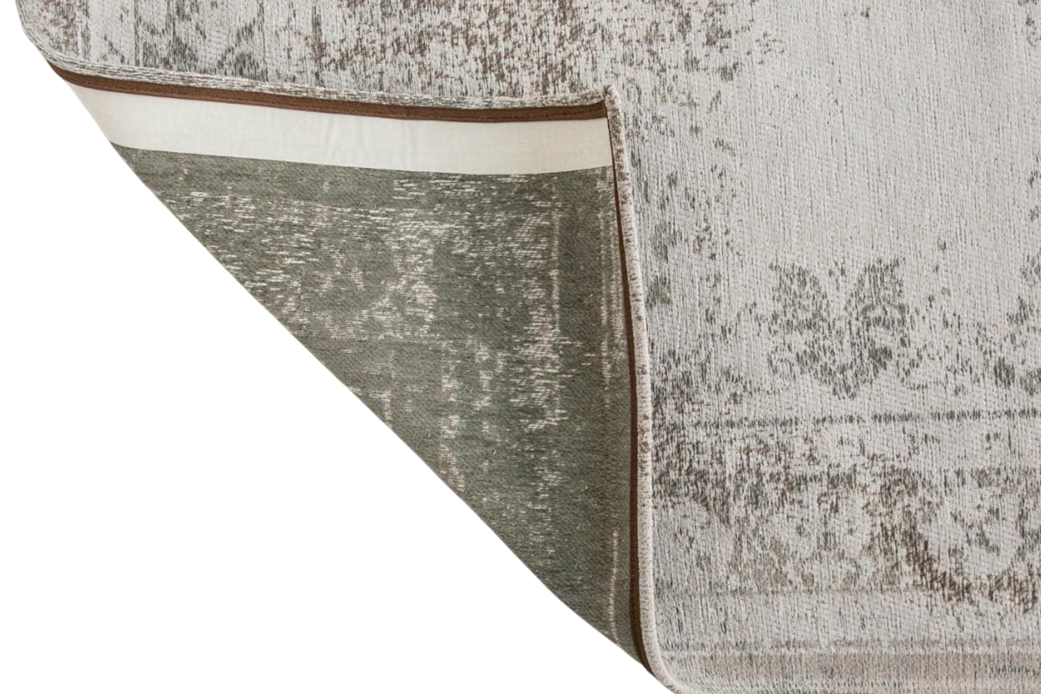 Louis De Poortere | Medallion Eco Rug | Salt & Pepper | 140 x 200 cm-7