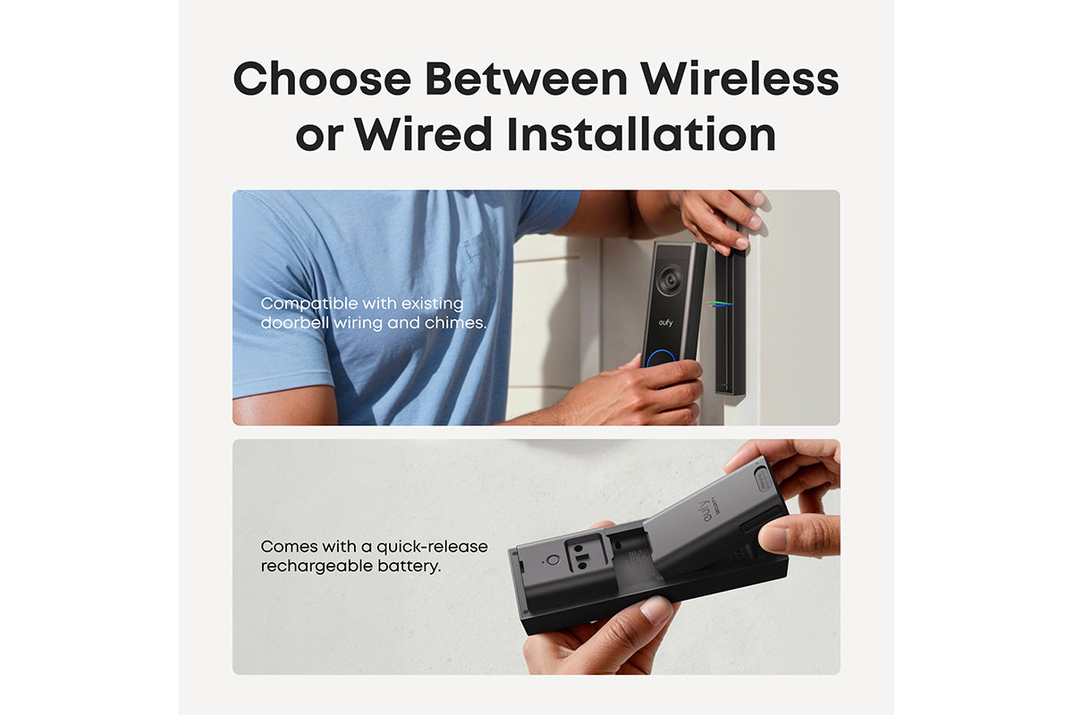 Eufy C31 2K Video Doorbell with Chime-3