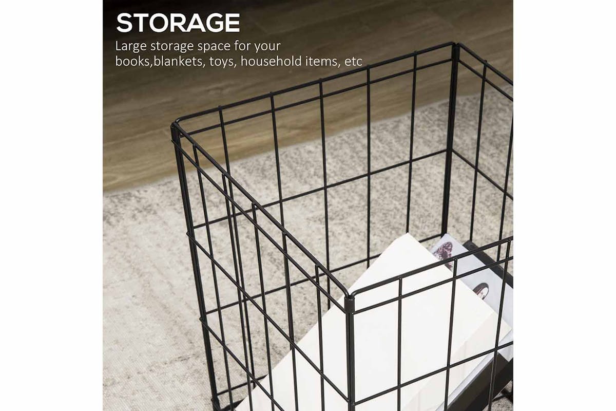 Homcom Marble Side Table | Black | Set of 2-4