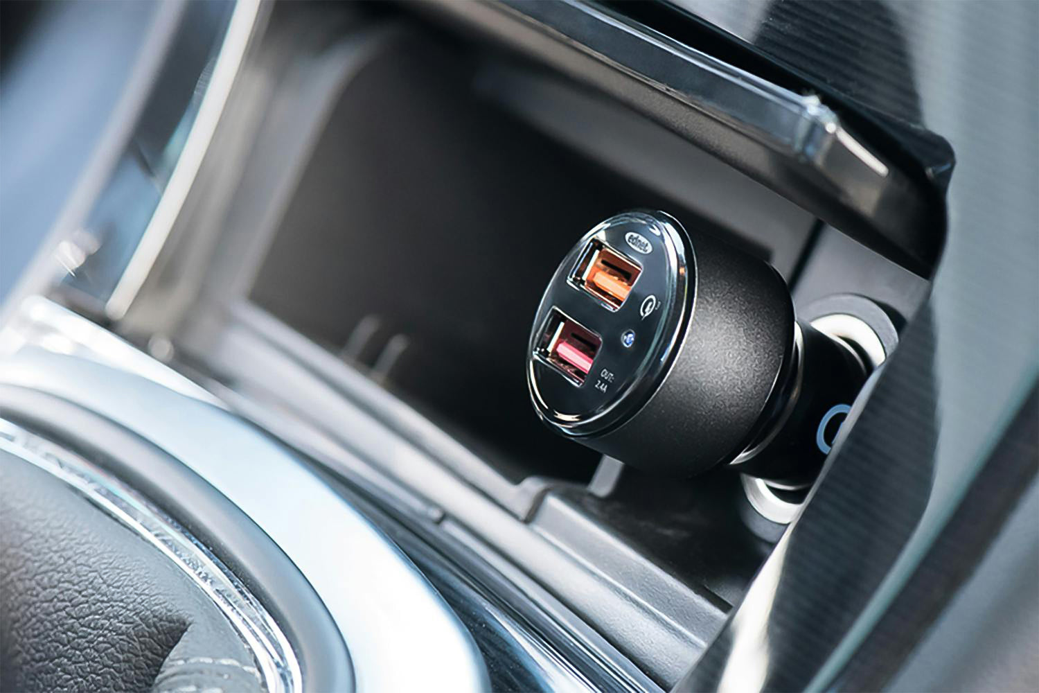 Ednet 3.0 Dual Port Quick Car Charger-3