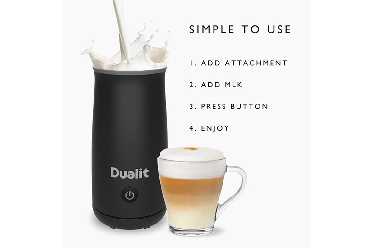 Dualit Handheld Milk Frother | Black-4