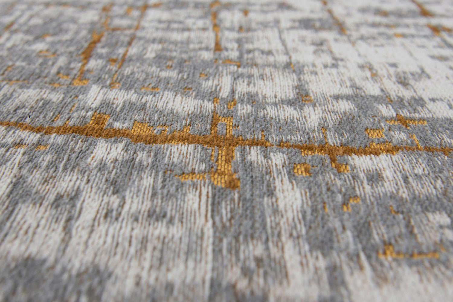 Louis De Poortere | Griff Columbus Gold Eco Rug | Gold/Grey | 170 x 240 cm-6
