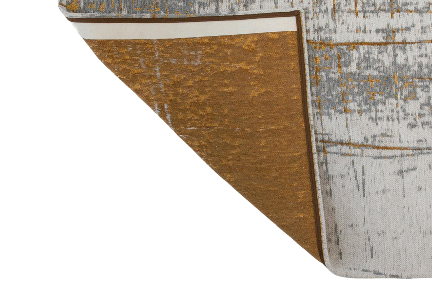 Louis De Poortere | Griff Columbus Gold Eco Rug | Gold/Grey | 200 x 280 cm-3