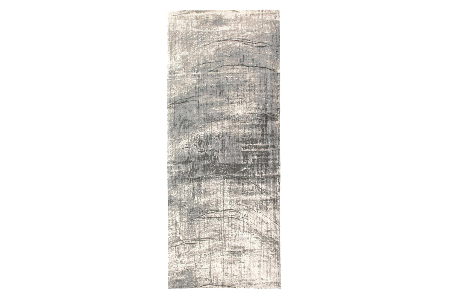 Louis De Poortere | Griff Jersey Stone Eco Rug | Grey/Black | 140 x 200 cm-8
