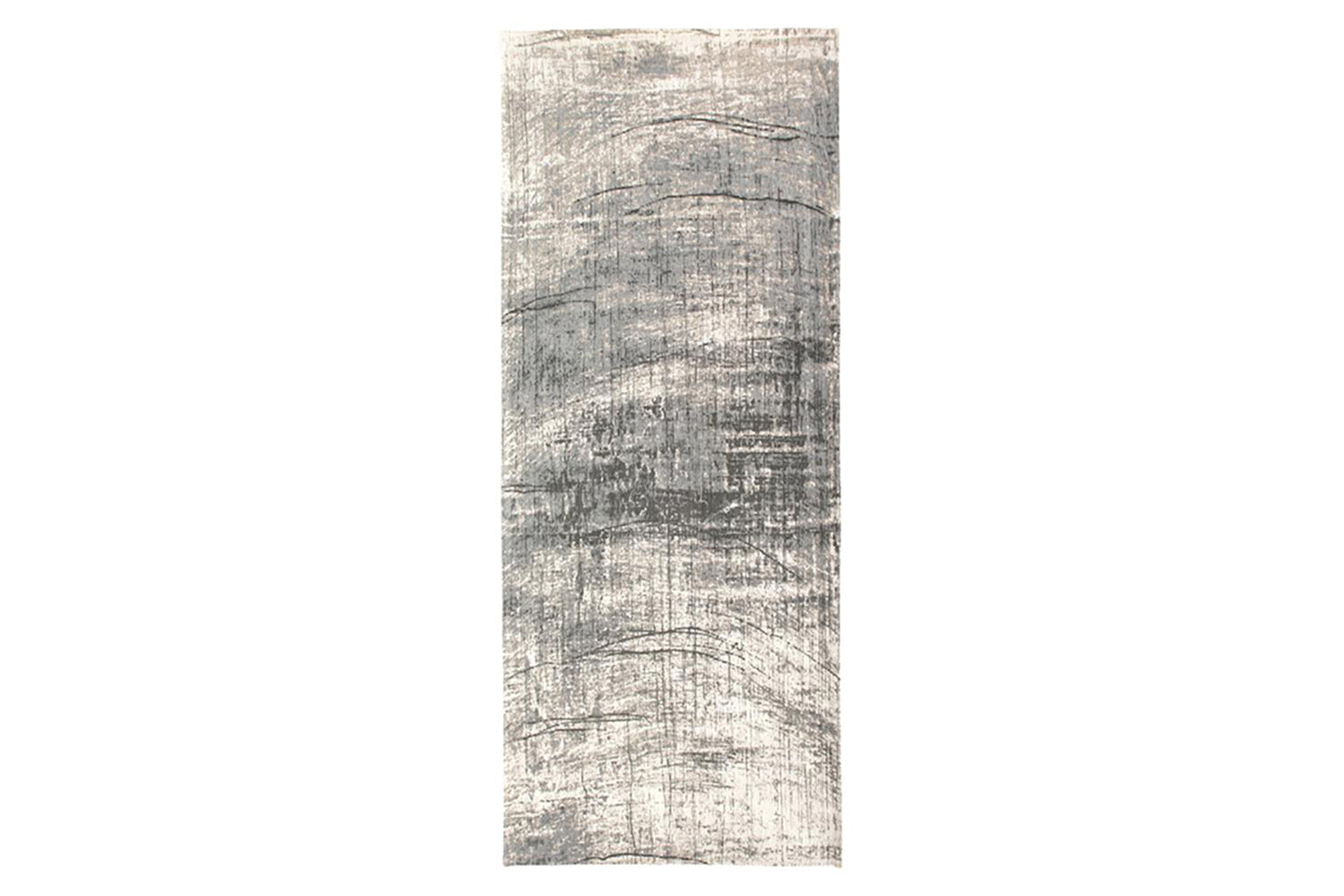 Louis De Poortere | Griff Jersey Stone Eco Rug | Grey/Black | 170 x 240 cm-8