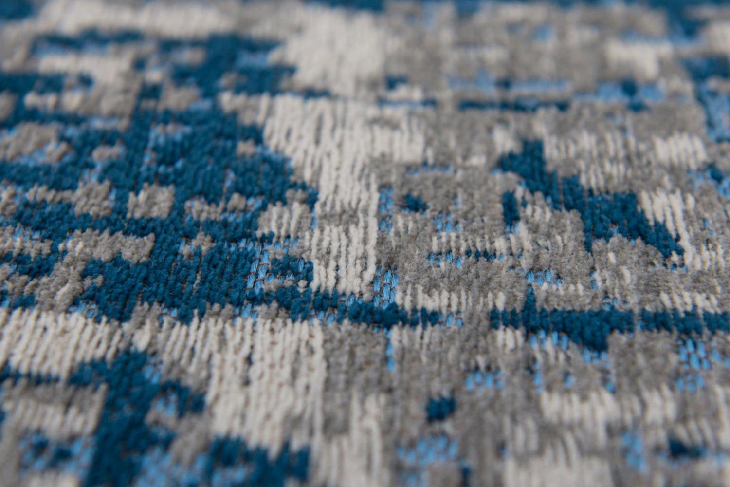 Louis De Poortere | Griff Bronx Azurite Eco Rug | Blue/Grey | 170 x 240 cm-8