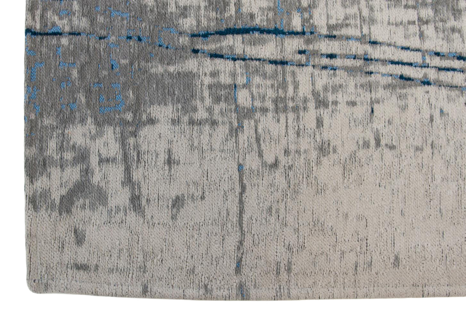 Louis De Poortere | Griff Bronx Azurite Eco Rug | Blue/Grey | 200 x 280 cm-6